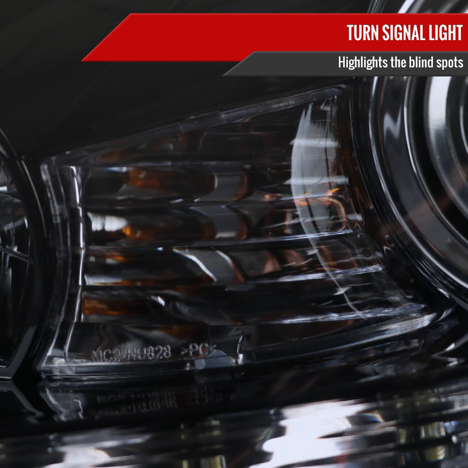 2006-2010 Lexus IS250/IS350 LED Light Projector Headlights Turn Signals Smoke