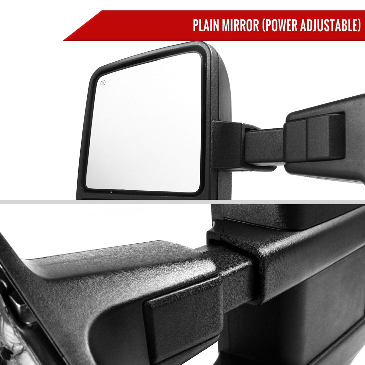 2008-2016 Ford F-250/350/450/550 Heated Towing Mirrors Amber &Turn Signal