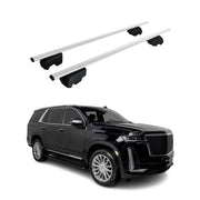 2021-2026 Cadillac Escalade Roof Rack Cross Bars Silver