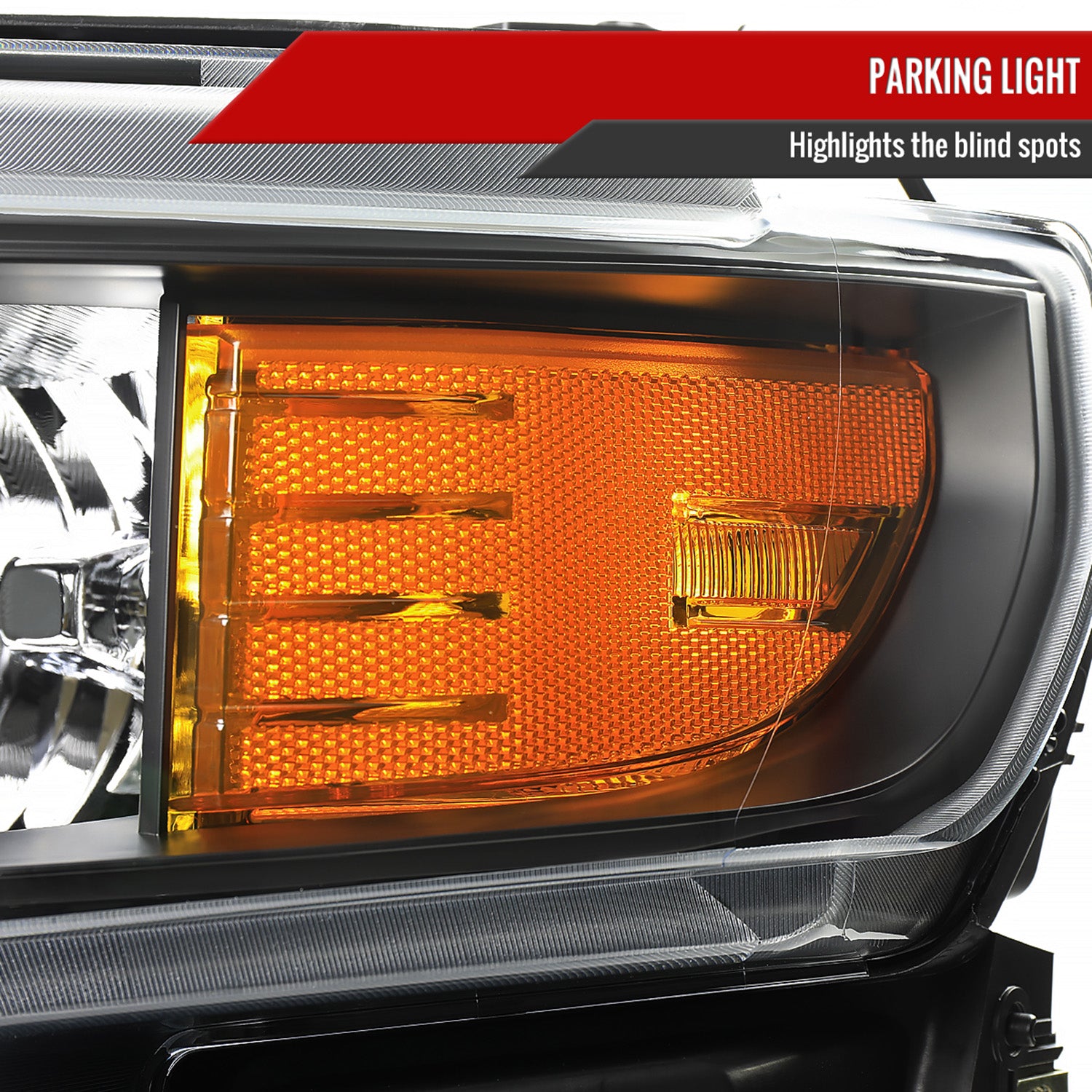 2019-2021 Chevy Silverado 1500 Driver Side Factory Projector Headlight Black