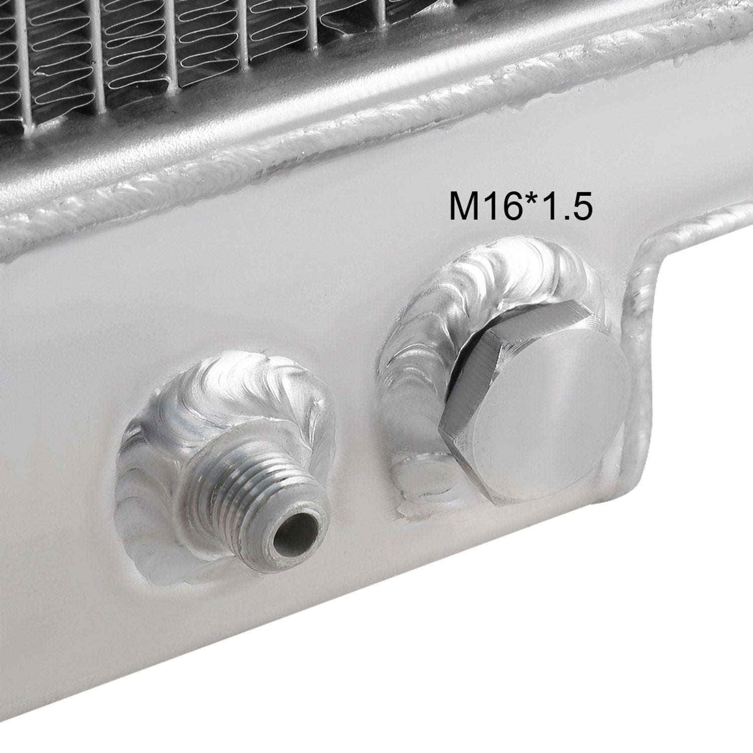 1983-1994 Ford F-150/F-250/F-350/F59 Aluminum 3-Row Performance Radiator