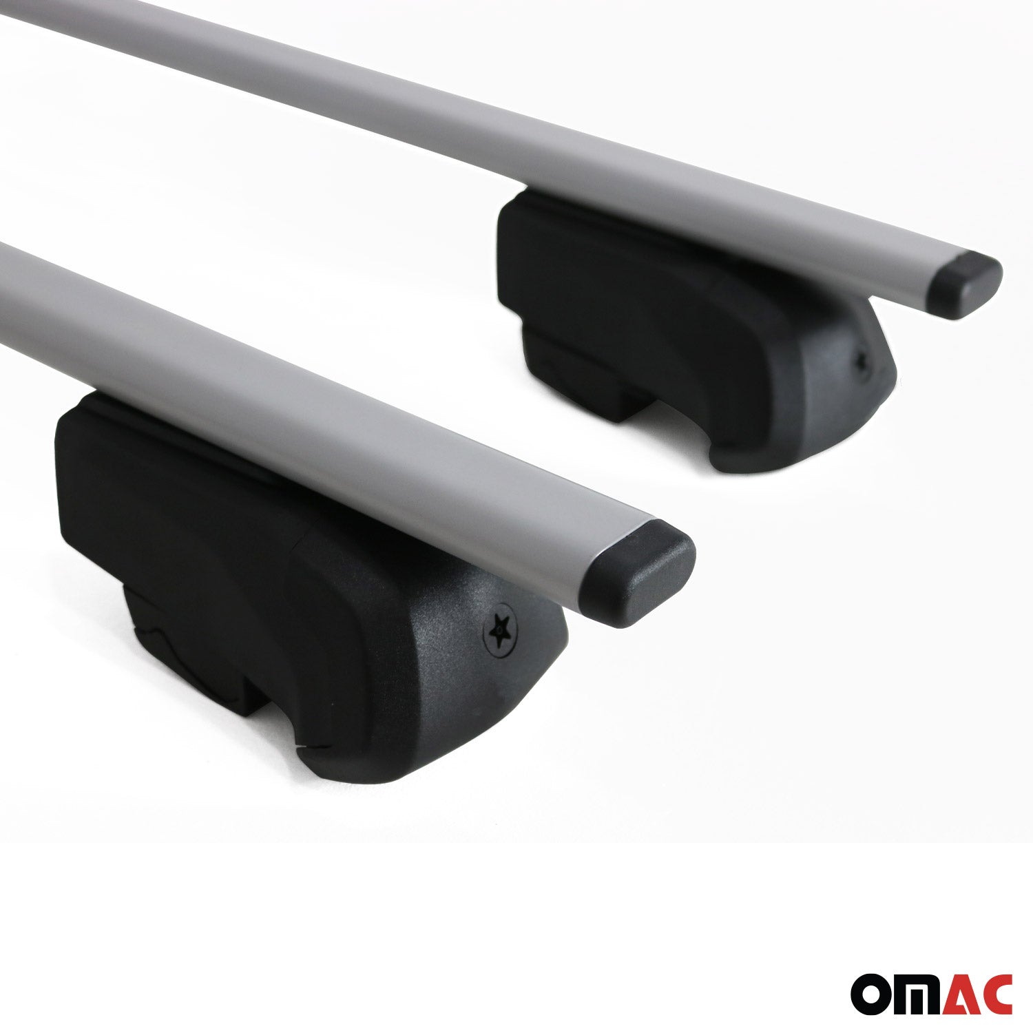 Top Roof Racks Cross Bars Luggage Carrier for BMW X4 2019-2025 2Pcs Gray