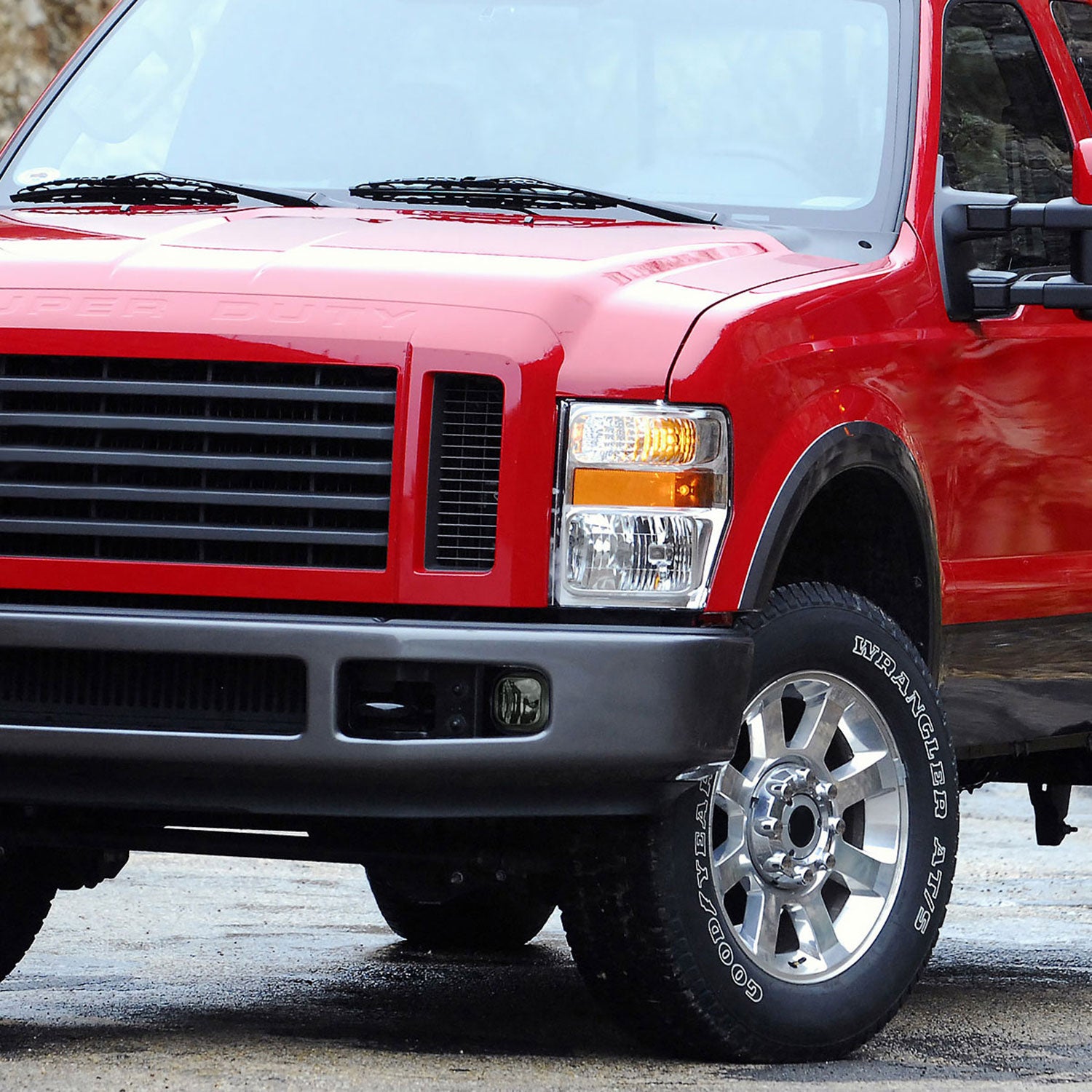 2008-2010 Ford F-250/350/450/550 Super Duty Fog Lights & Switch Chrome/Smoke
