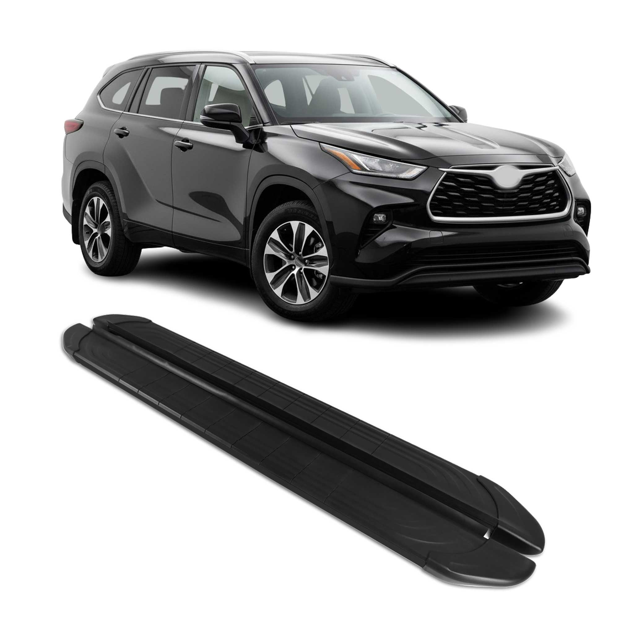 2020-2026 Toyota Highlander Nerf Bar Side Step Running Boards Alu 2x