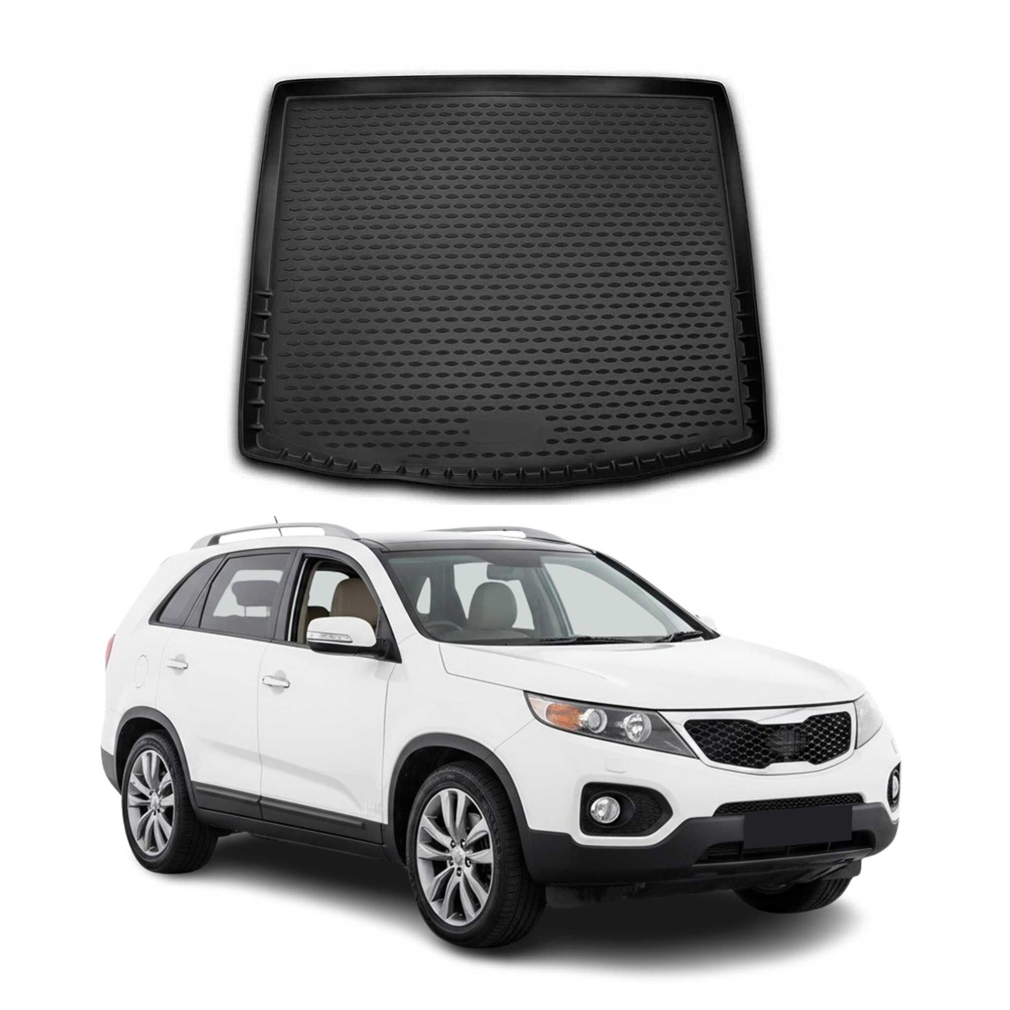 2011-2013 Kia Sorento Cargo Liner Trunk Mat All Weather Black