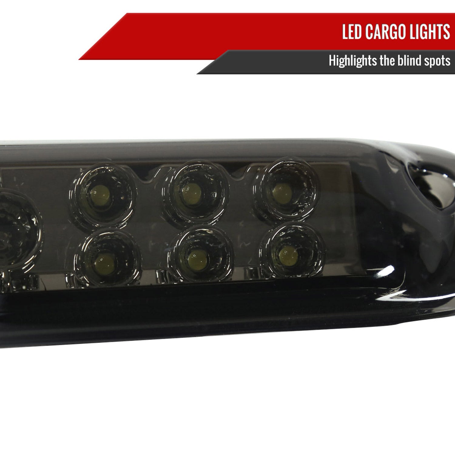 1999-2002 Chevy Silverado/ 99-2006 GMC Sierra LED 3rd Brake Light Chrome/Smoke