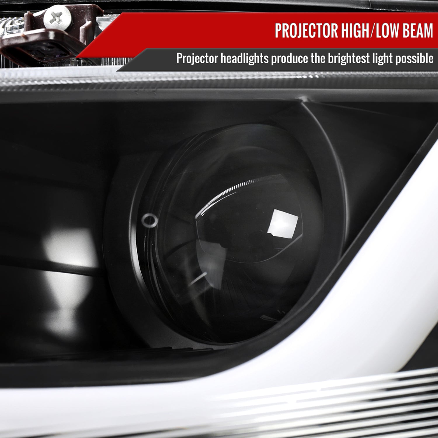 2016-2021 Honda Civic Projector Headlights LED Sequential Turn Signal Black