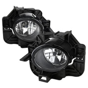 2007-2009 Nissan Altima Sedan H11 Fog Lights Kit Chrome Housing/Clear Lens