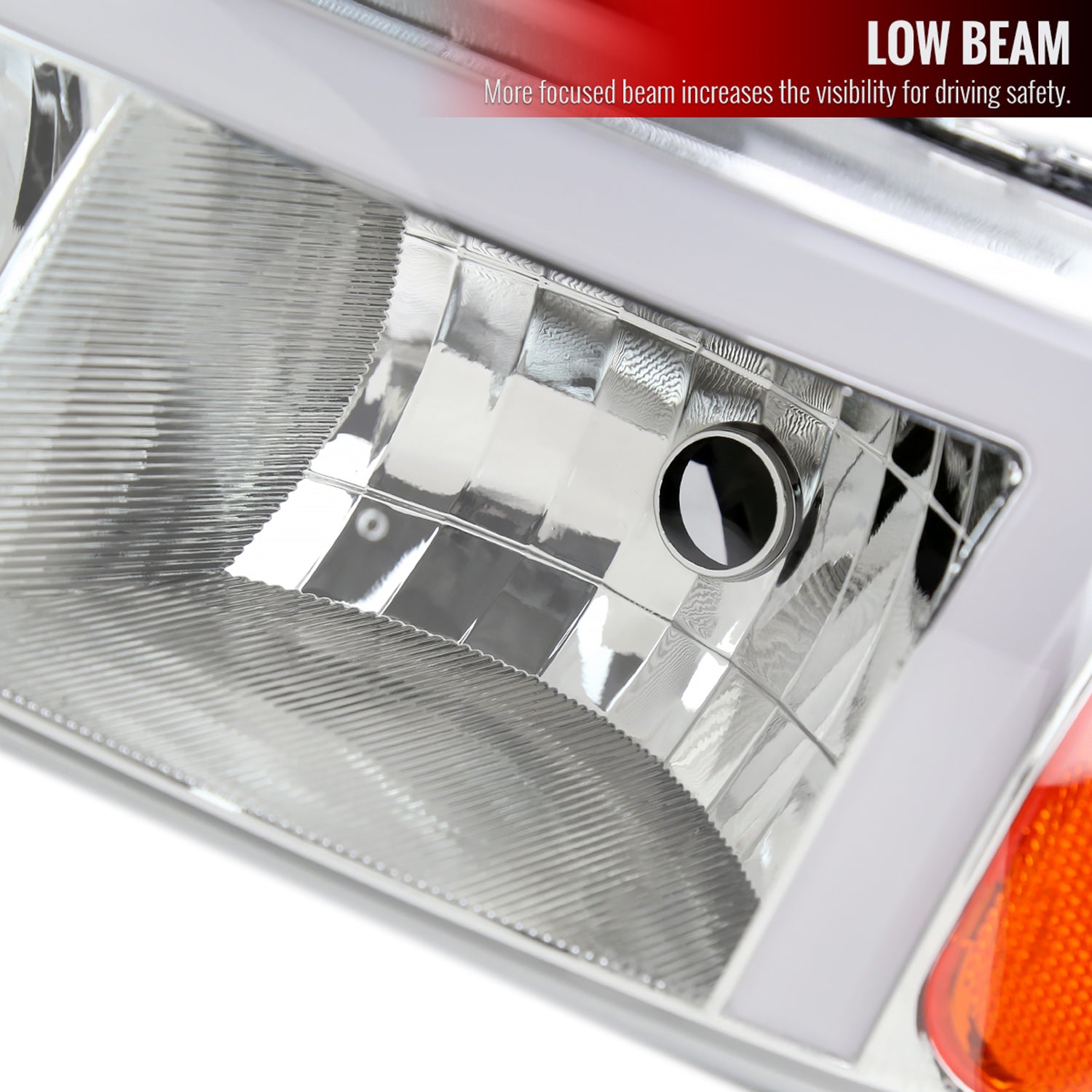 1999-2006 GMC Sierra Sierra Yukon/XL Headlights & Signal Bumper Lights Chrome