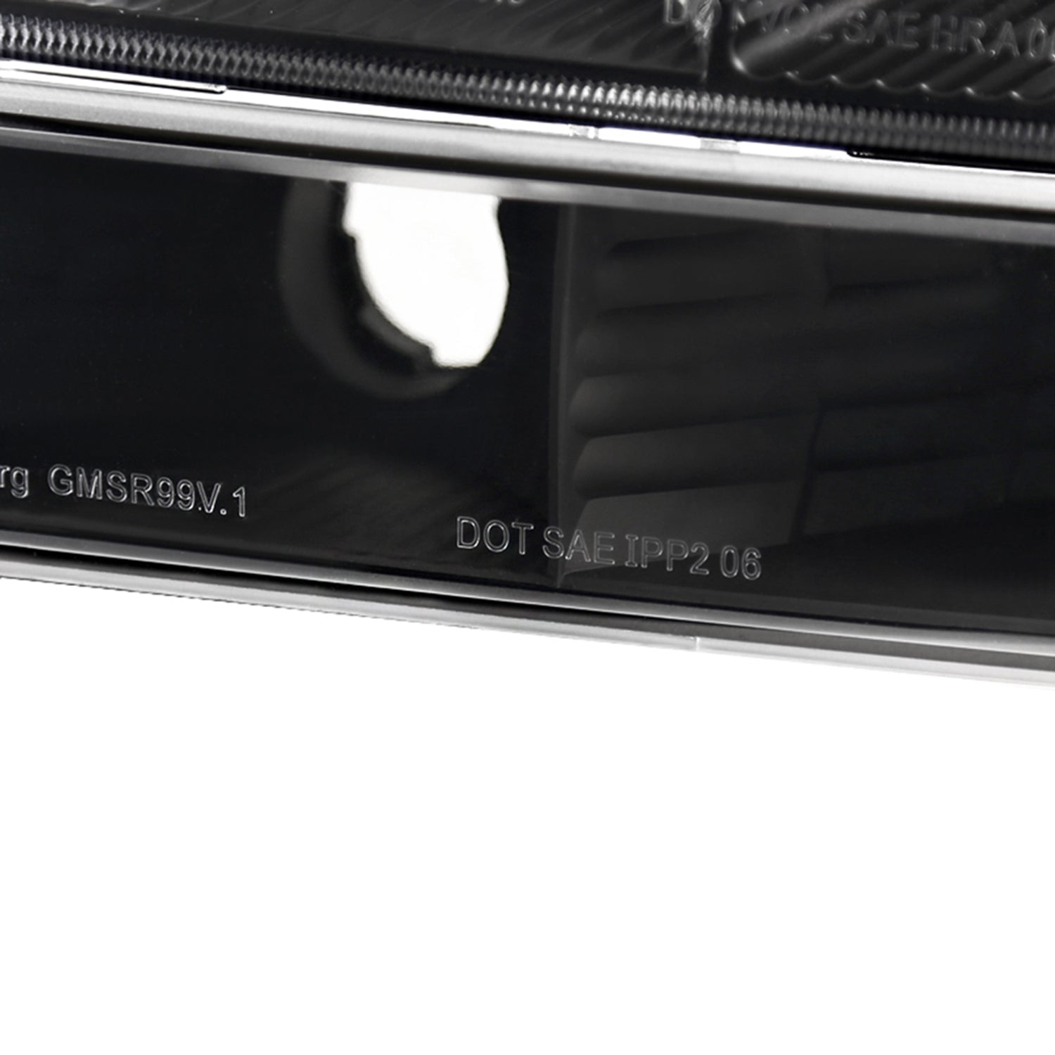 1999-2007 GMC Sierra/Yukon/Yukon XL Factory Crystal Headlights Amber & Black