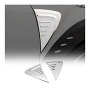 2018-2022 Toyota C-HR Side Door Molding Trim Skirt Garnish Silver 2 Pcs