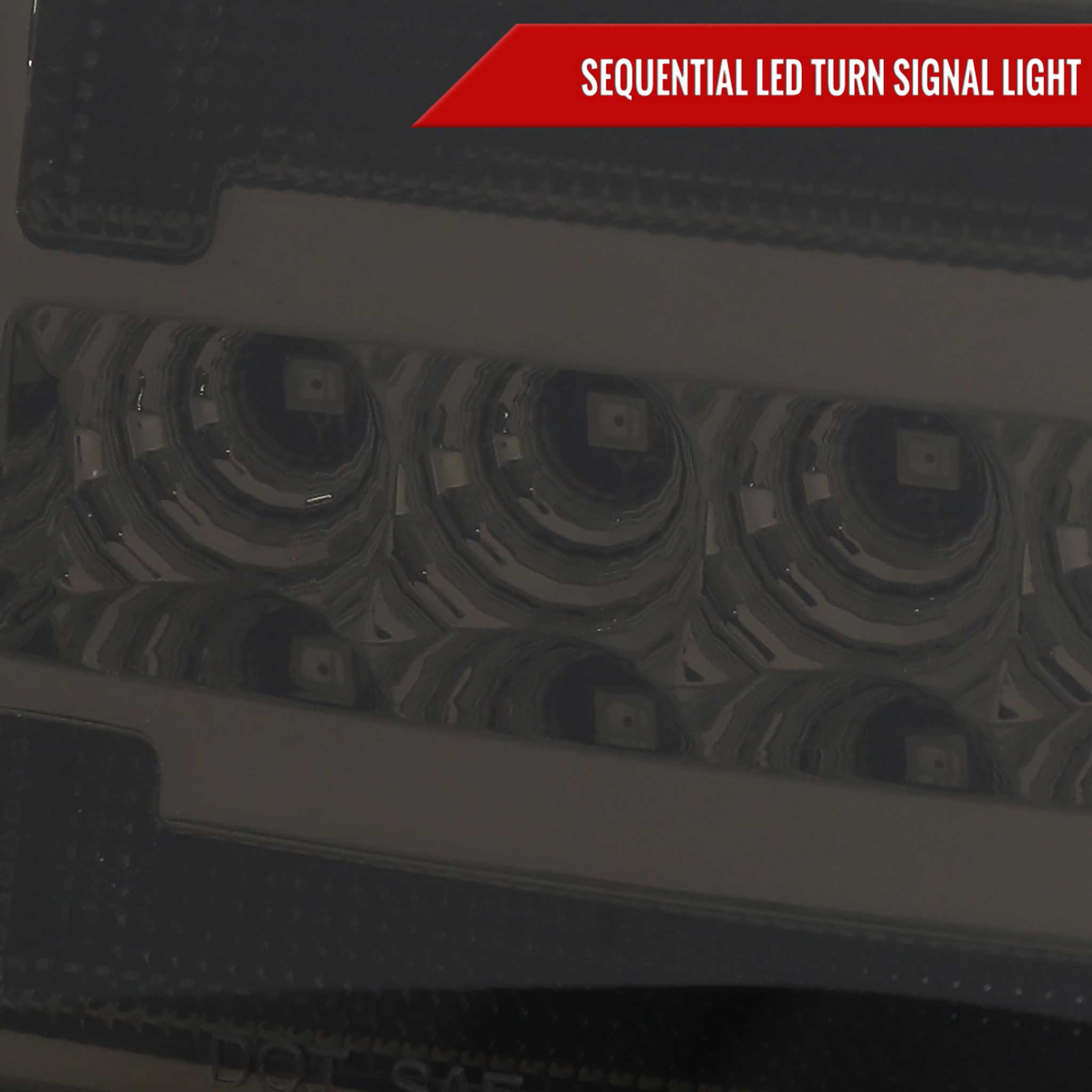 For Jeep Wrangler 1997-2006 Front Bumper LED Turn Signal Lights Chrome Housing Smoked Lens