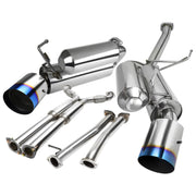 2003-2007 Infiniti G35 Coupe S.Steel Dual Catback Exhaust System Burnt Tip