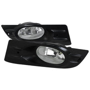 2006-2007 Honda Accord Coupe H11 Fog Lights Kit Chrome Housing/Clear Lens