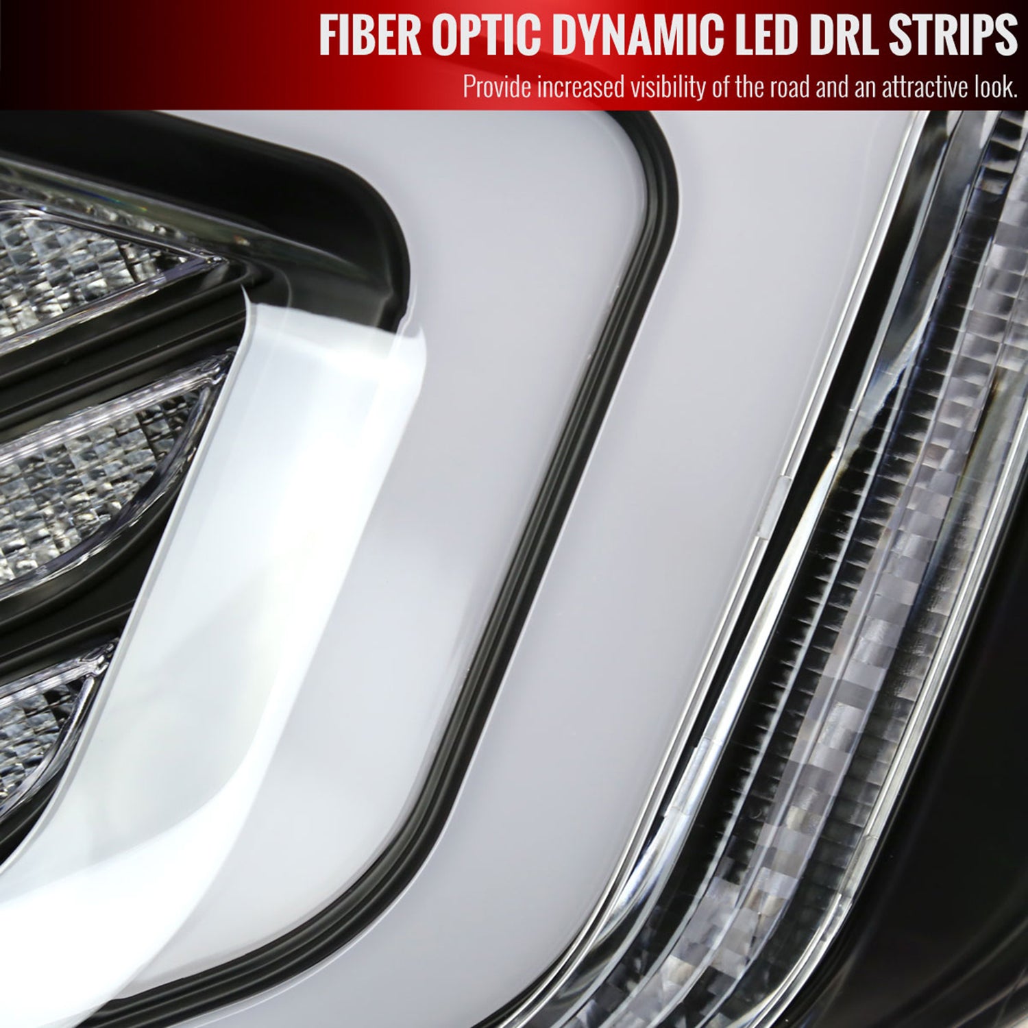 2016-2021 Honda Civic 4DR Sedan White LED Tail Lights Signal Lamps Matt Black