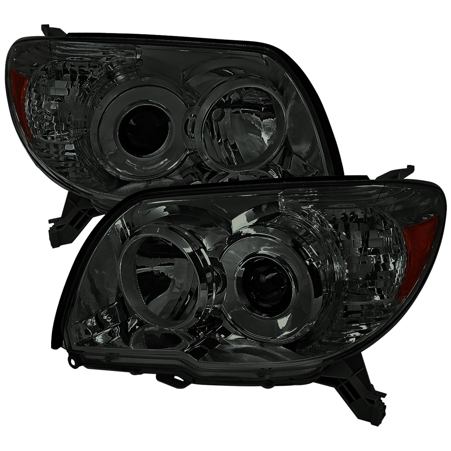 2006-2009 Toyota 4Runner SR5 Limited Projector Style Headlights Chrome/Smoke