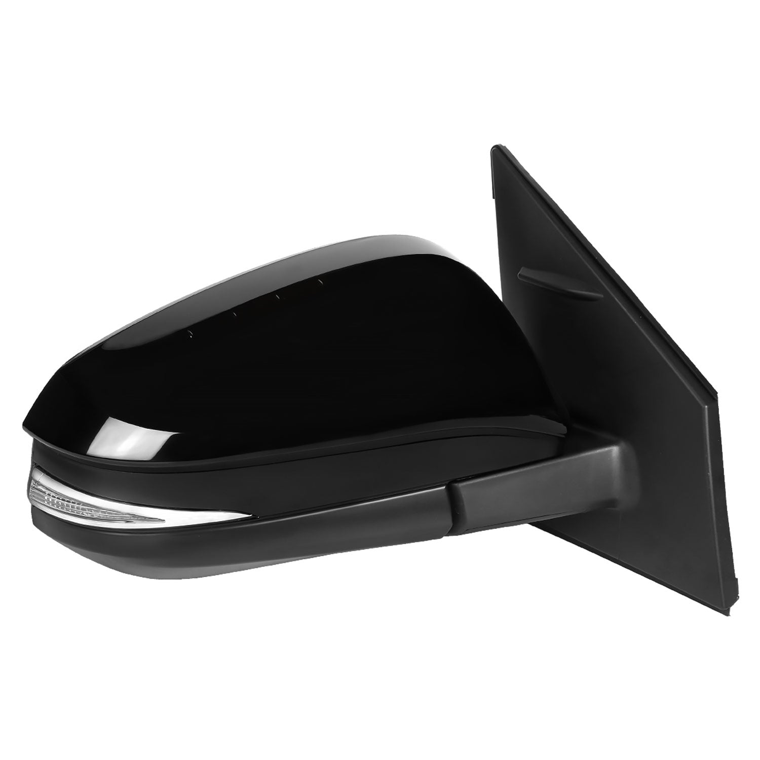2013-2015 Toyota RAV4 Black 7Pin Heated Side Mirror LED Turn Signal Passenger