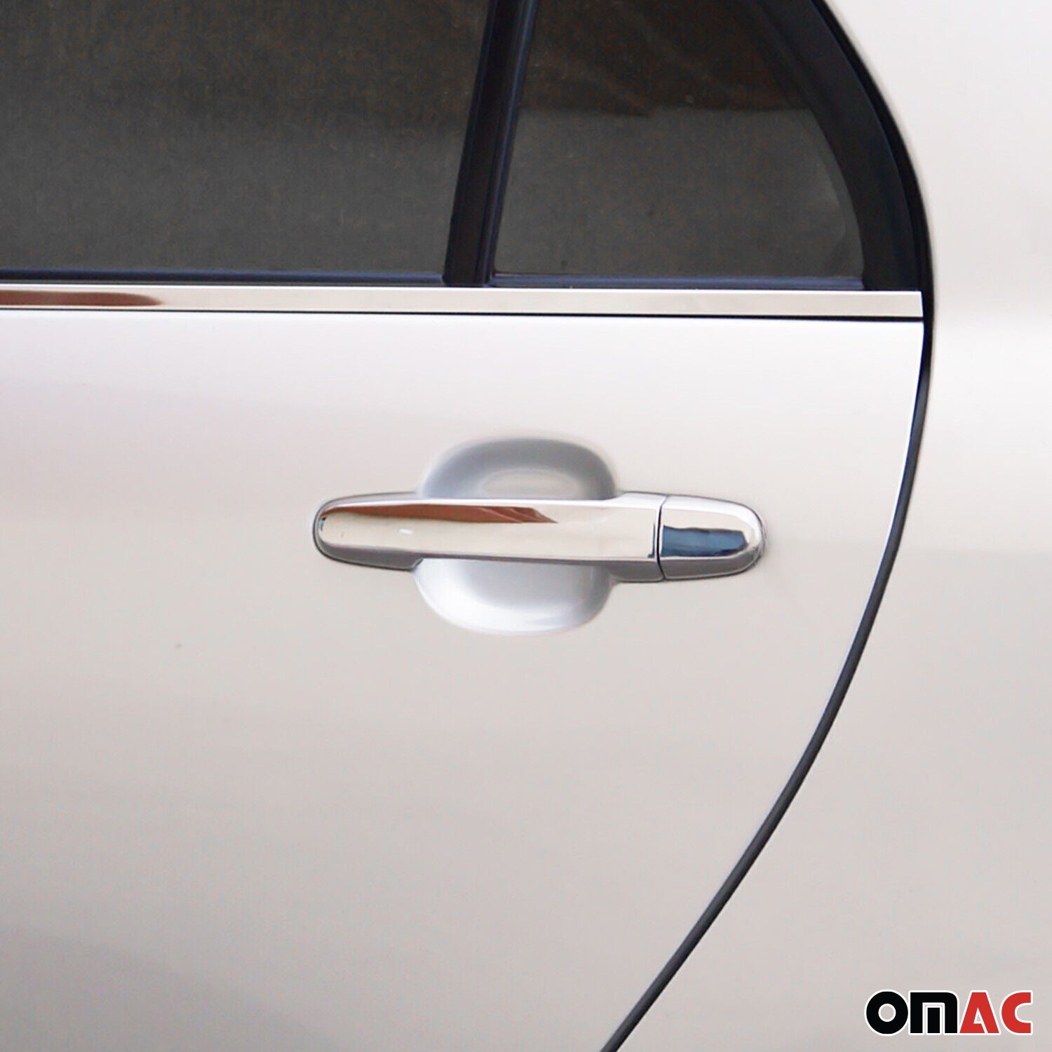 2004-2010 Toyota Sienna Door Handle Cover Protector 4-Door S.Steel Chrome 8Pcs