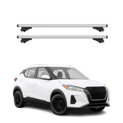 2025-2026 Nissan Kicks Play Roof Rack Cross Bars Luggage Carrier Silver 2x