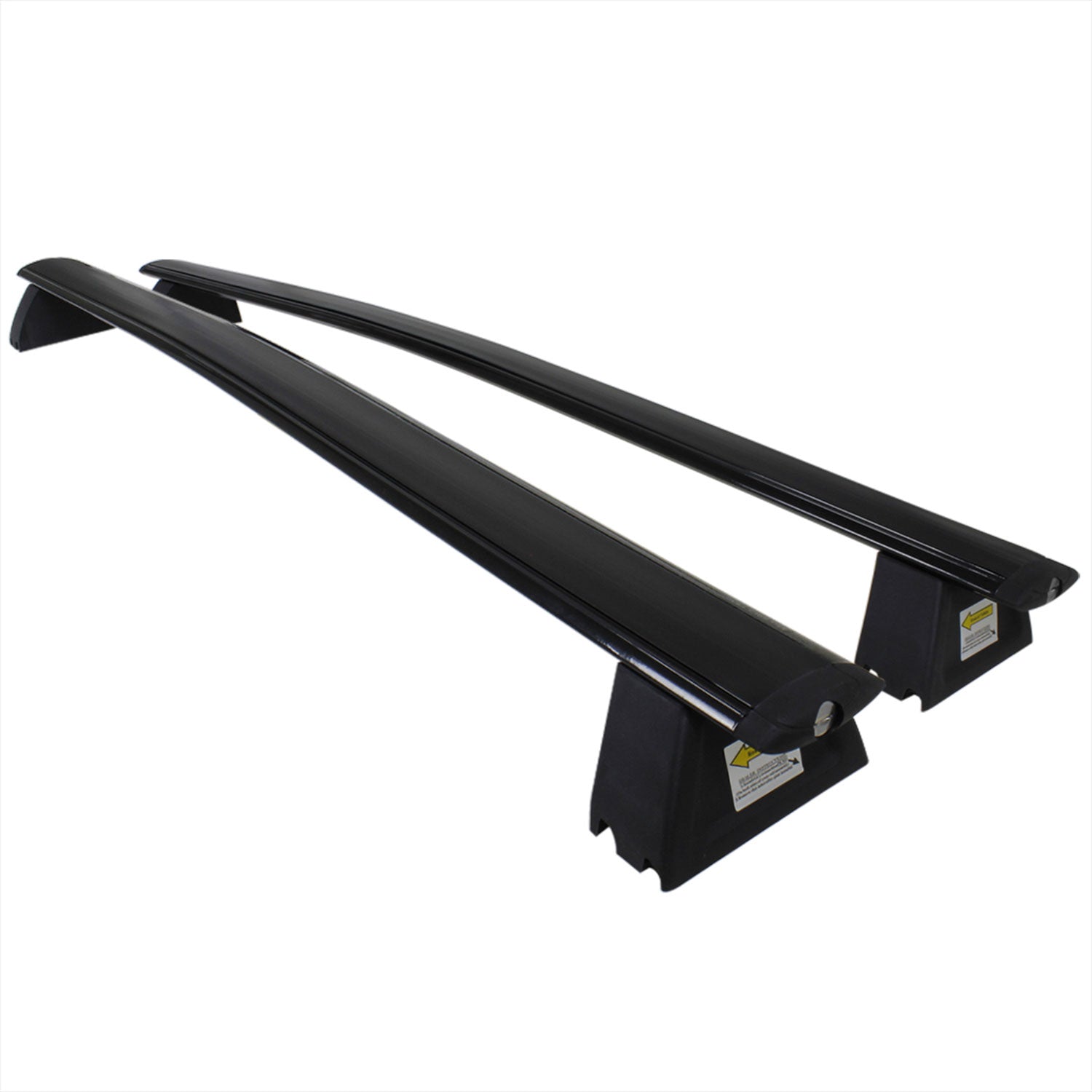 2011-2018 Jeep Grand Cherokee Aluminum Roof Rack Cross Bars Black