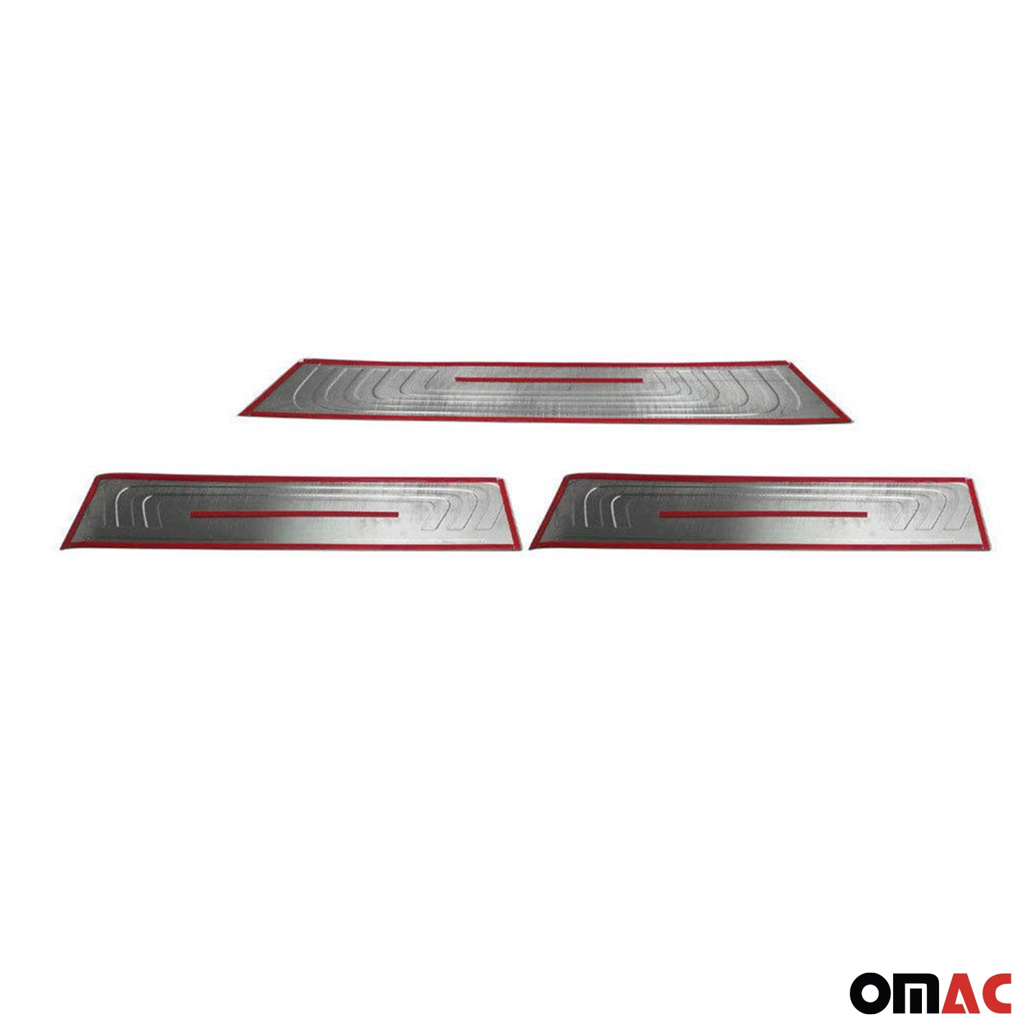 2016-2024 Mercedes Metris Door Sill Scuff Plate Scratch Protector Stainless Steel 3Pcs