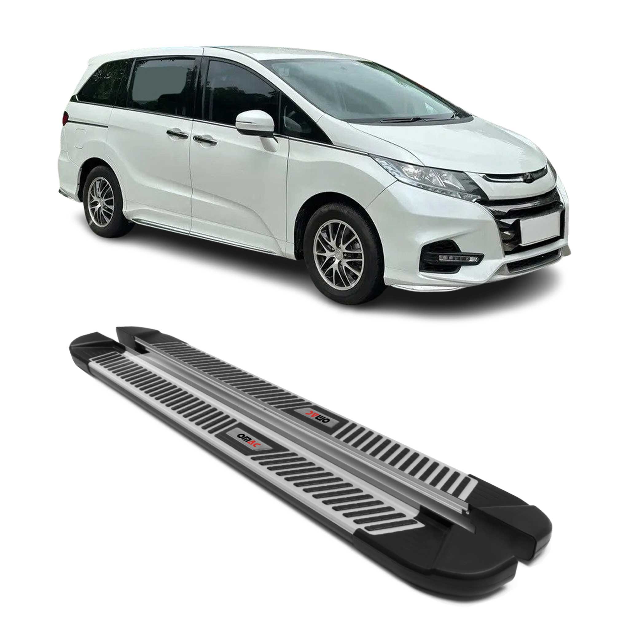 2018-2021 Honda Odyssey Nerf Bar Side Step Running Boards Alu 2x