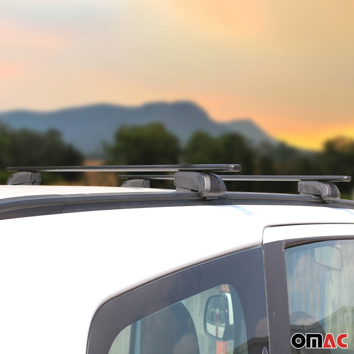 Roof Racks Luggage Carrier Cross Bars Iron for Jeep Compass 3.gen 2026-27 Black