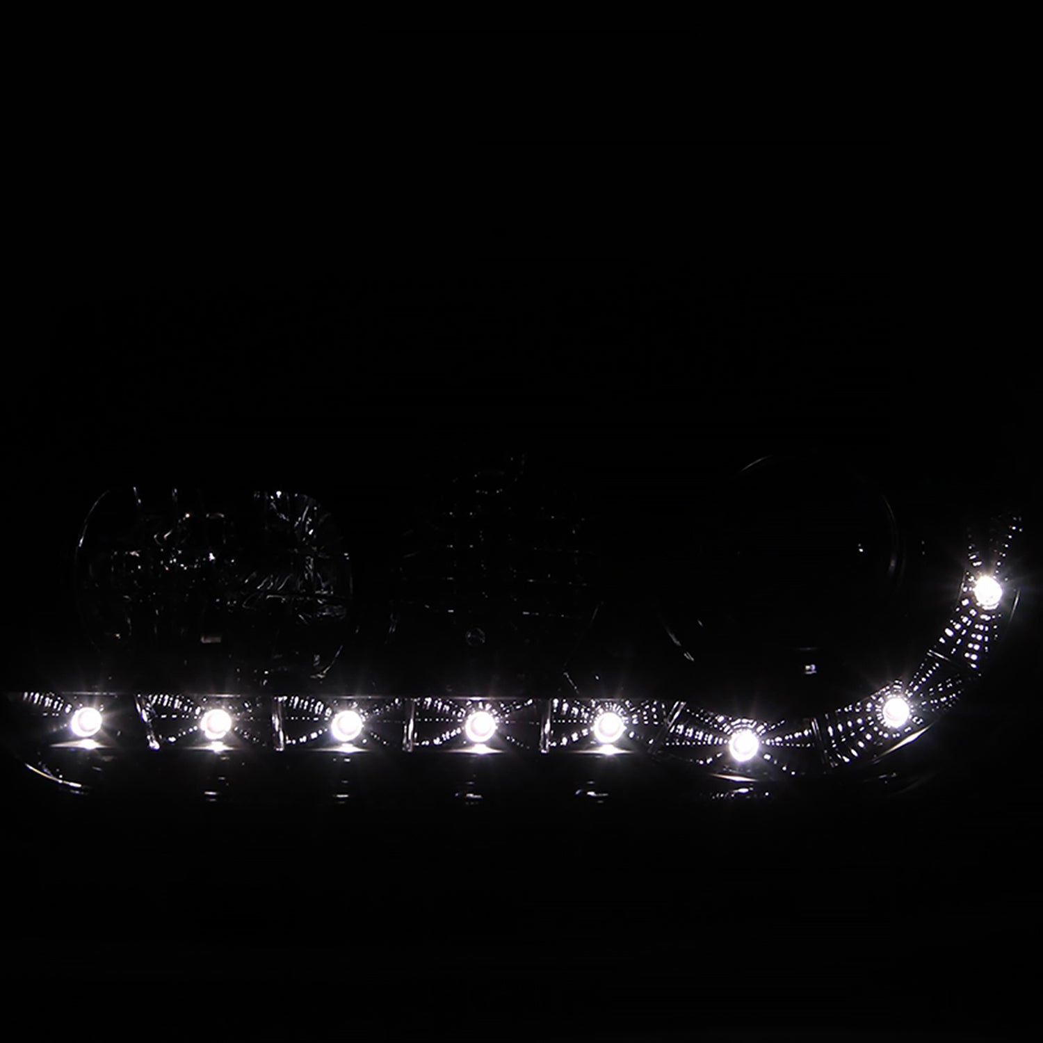 1999-2006 VW Golf Mk4 GTI/R32 Cabrio Projector Headlights R8 LED Light Smoke