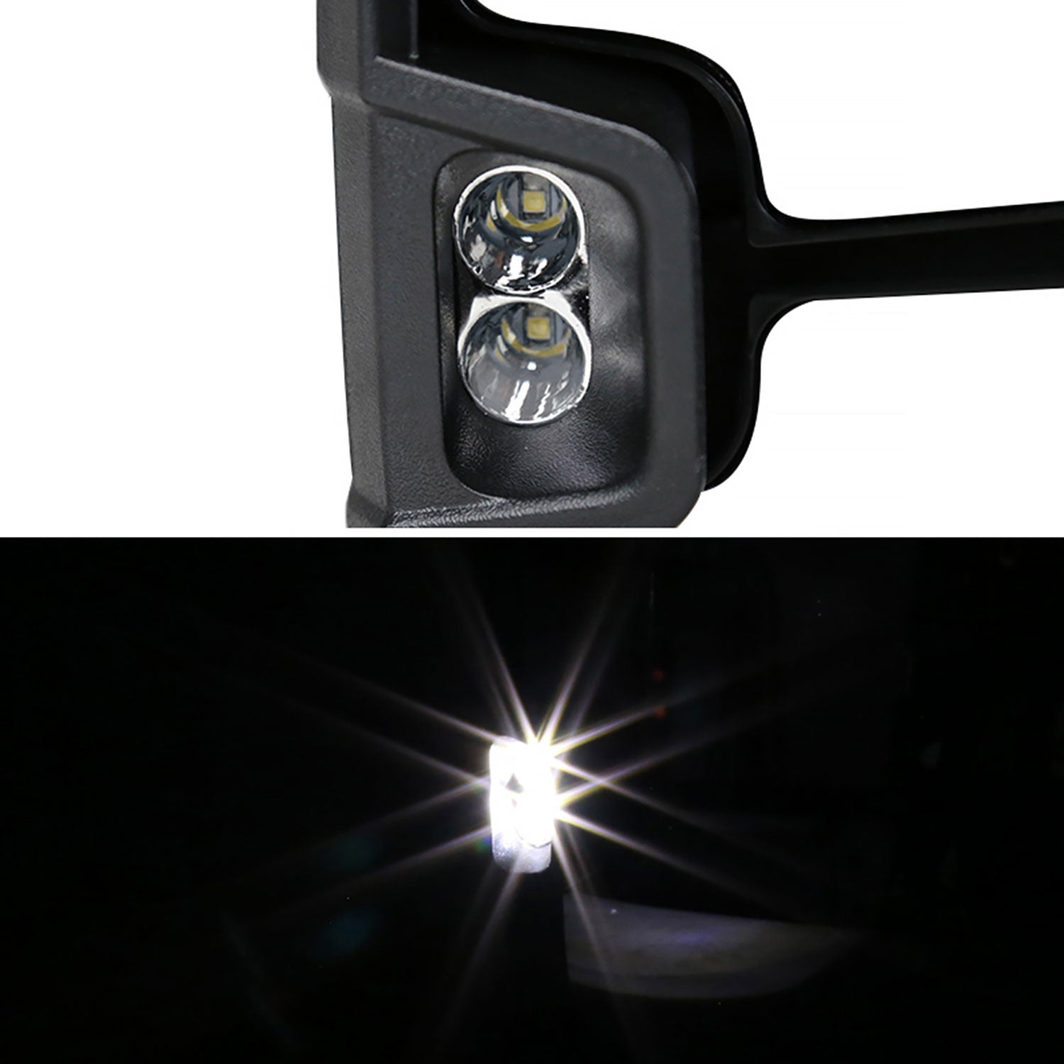 2007-2014 Chevy Silverado/Suburban/ Sierra/Yukon Heated Towing Mirrors Smoke