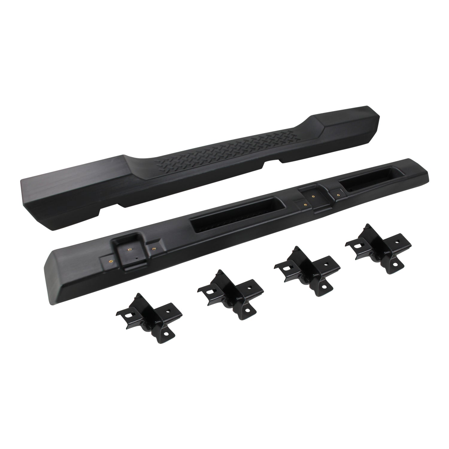 2007-2016 Jeep Wrangler 2DR Black ABS Factory Style Side Step Running Boards