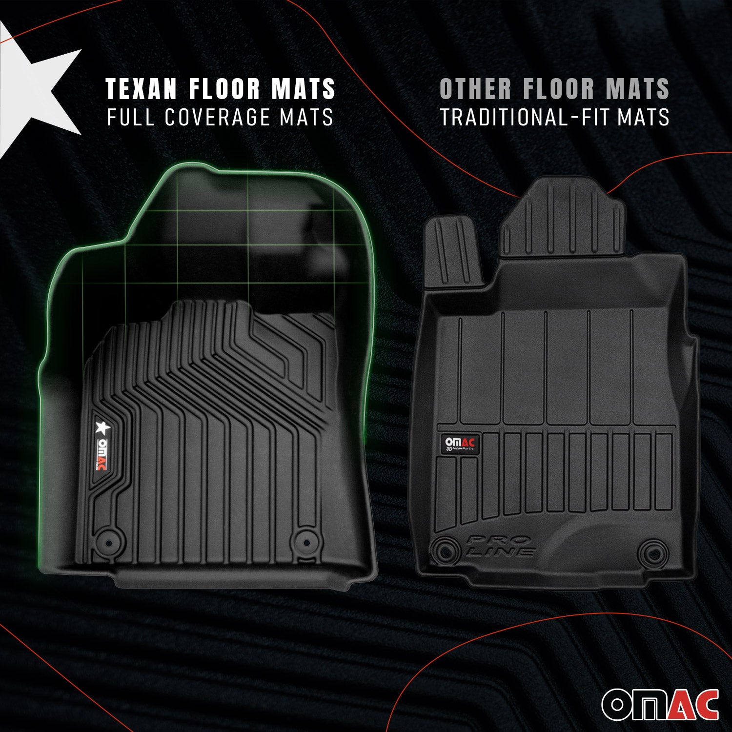2022-2026 BMW 4 Series G26 Gran Coupe Premium Floor Mats Liners First and Second Row Set
