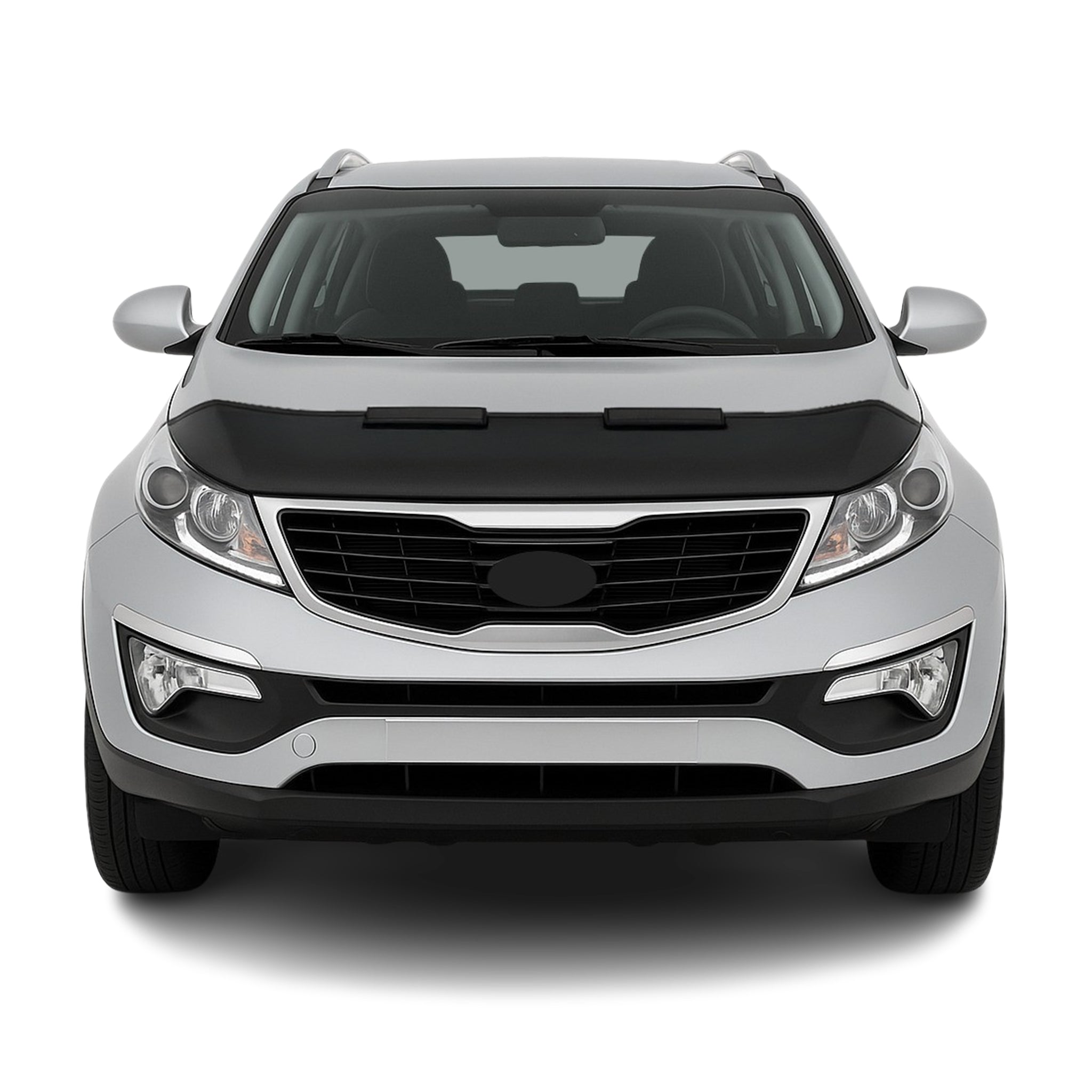 2011-2016 Kia Sportage Car Bonnet Mask Hood Bra Black 1 Pc