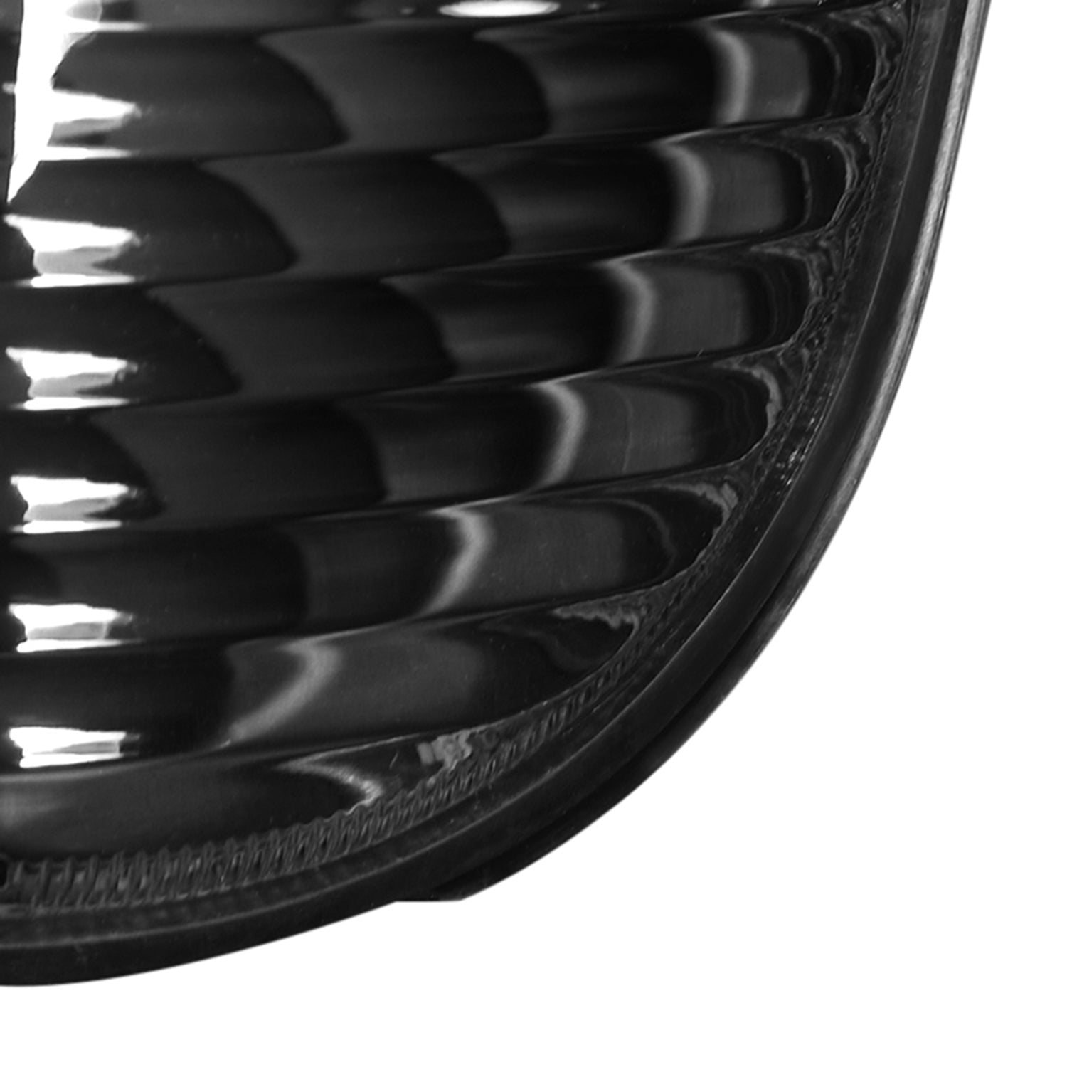 1992-2007 Ford E-Series Econoline Corner Lights Amber Reflectors Matt Black