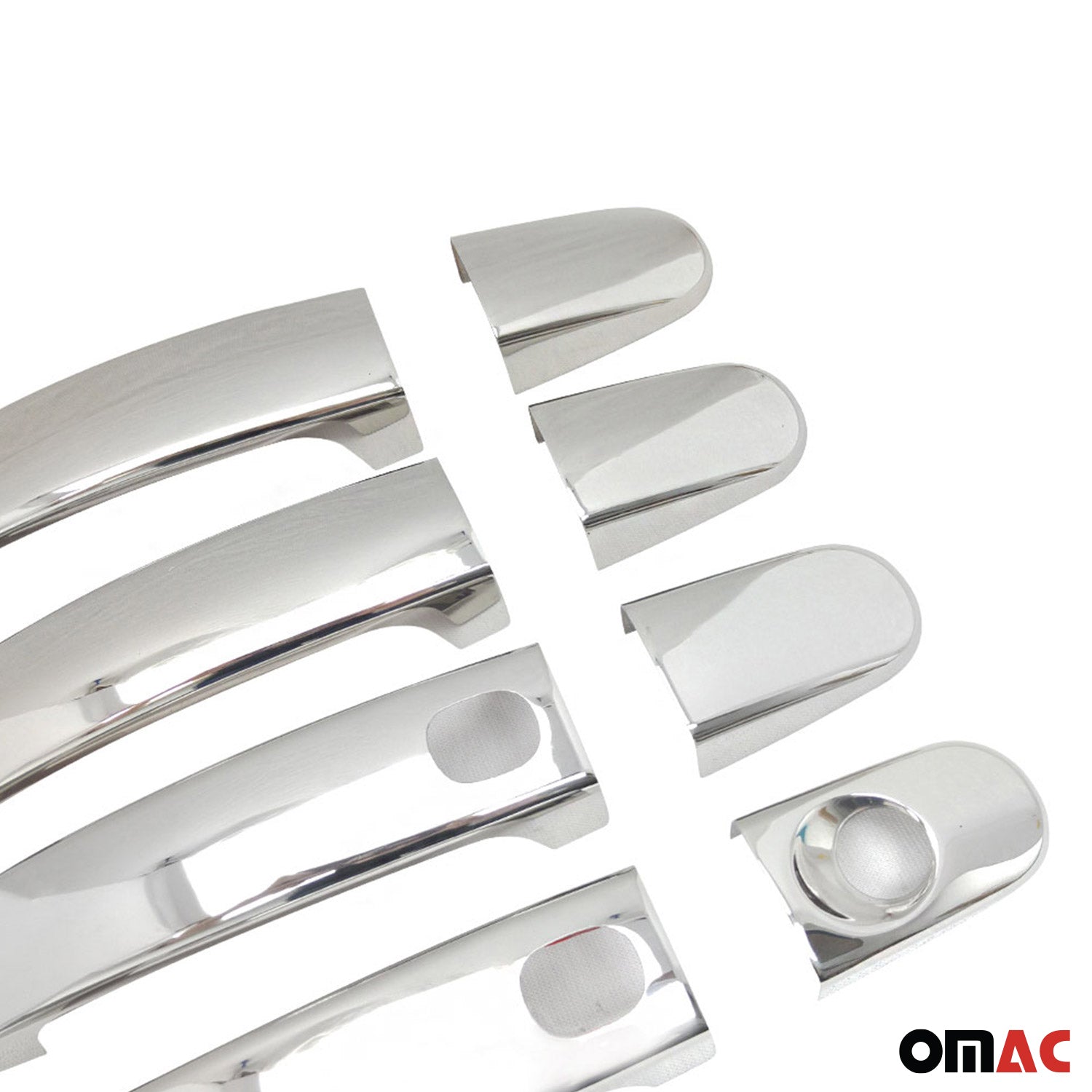 2010-2023 Ford Transit Connect Car Door Handle Cover Protector Stainless Steel Chrome 8 Pcs