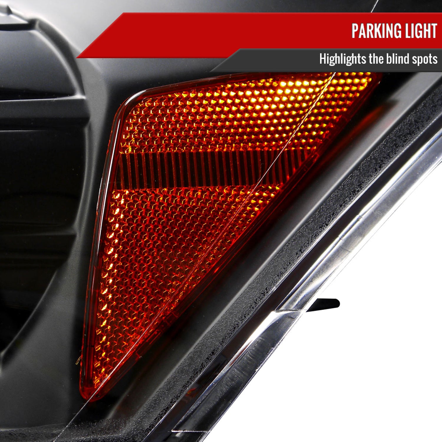 2008-2012 Honda Accord Sedan Single Halo Headlights LED Light&LED Signal Black
