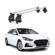 2015-2019 Hyundai Sonata Roof Rack Cross Bars Silver