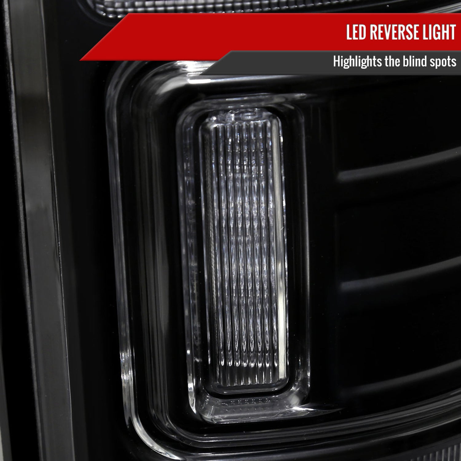 2009-2018 Dodge RAM 1500 2500 3500 Red LED Bar Tail Lights Matt Black
