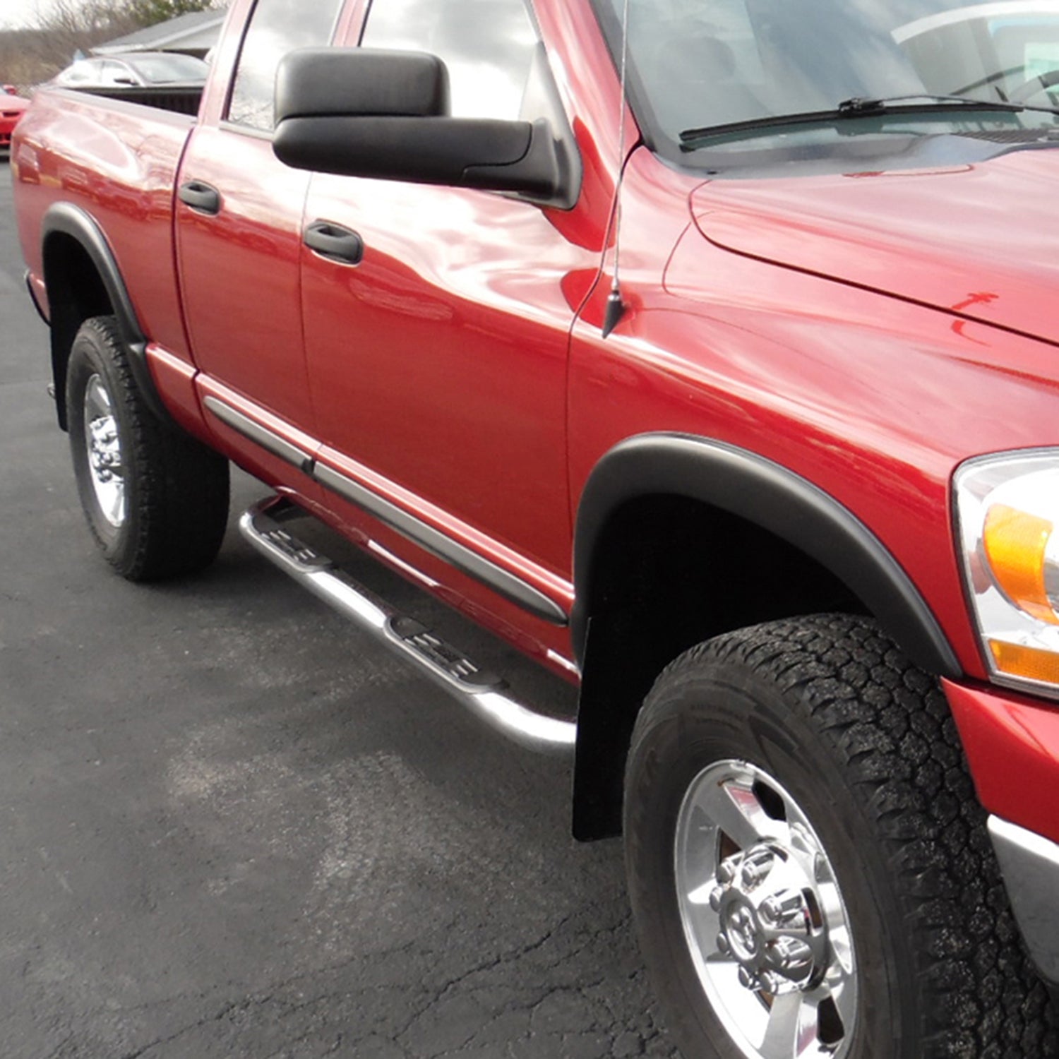 2002-2009 Dodge RAM Smooth Factory OE Style Fender Flares Wheel Protector