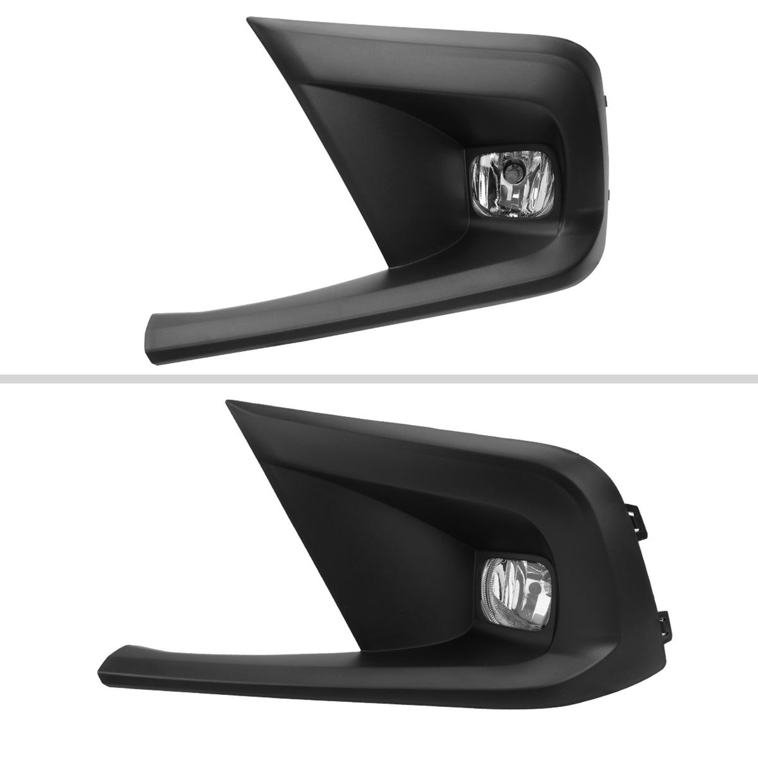 2022-2023 Honda Civic Sedan/Hatchback H8 Bumper Fog Lights Kit Chrome/Clear