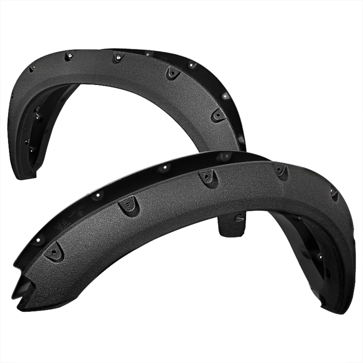 2009-2018 Dodge RAM 1500 / 2019-2021 RAM Classic Textured Rivet Fender Flares