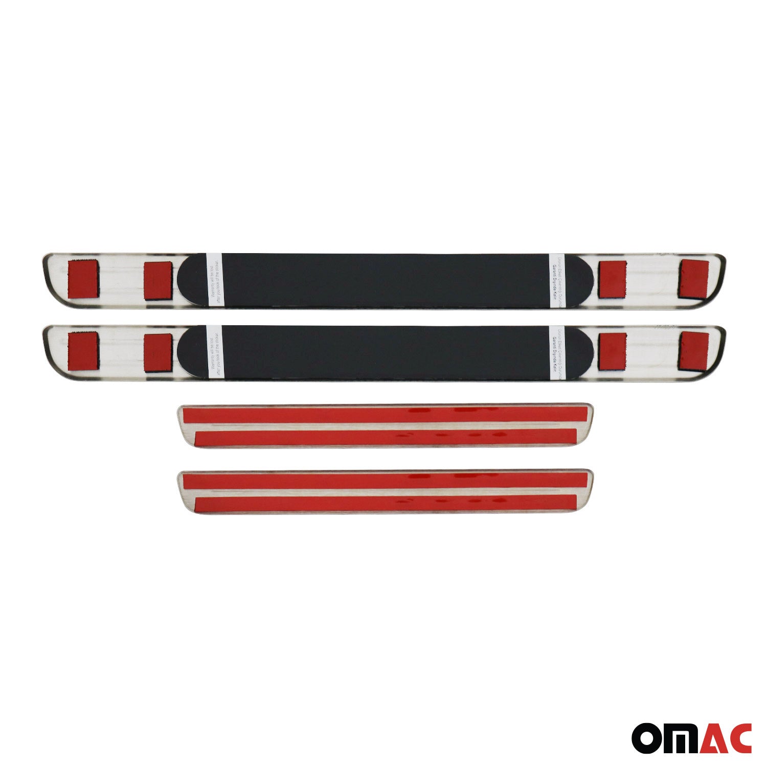 BMW 3 Series Door Sill Scuff Plate Illuminated Exclusive Stainless Steel Silver 4Pcs