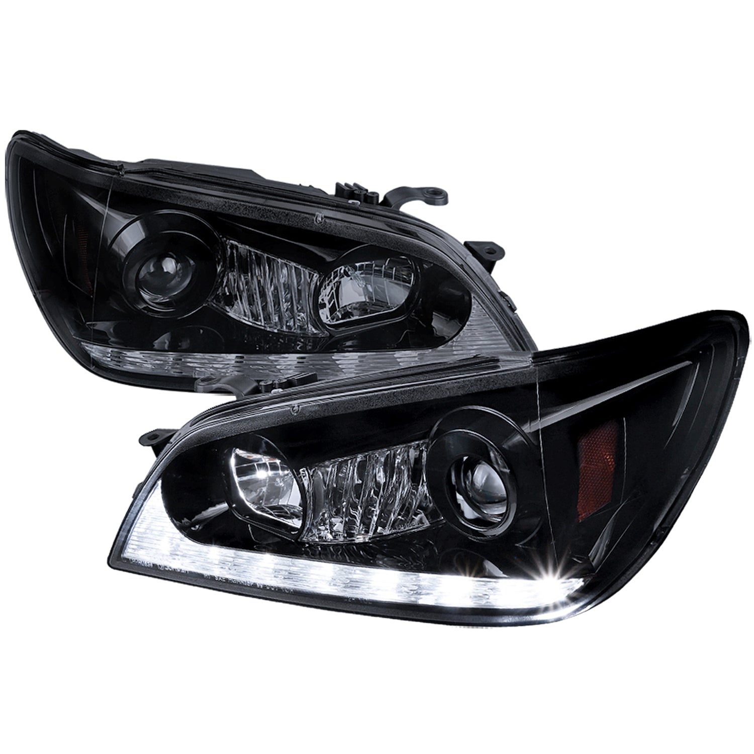 2001-2005 Lexus IS300 Projector Headlights LED Light & LED Signal Lights Smoke