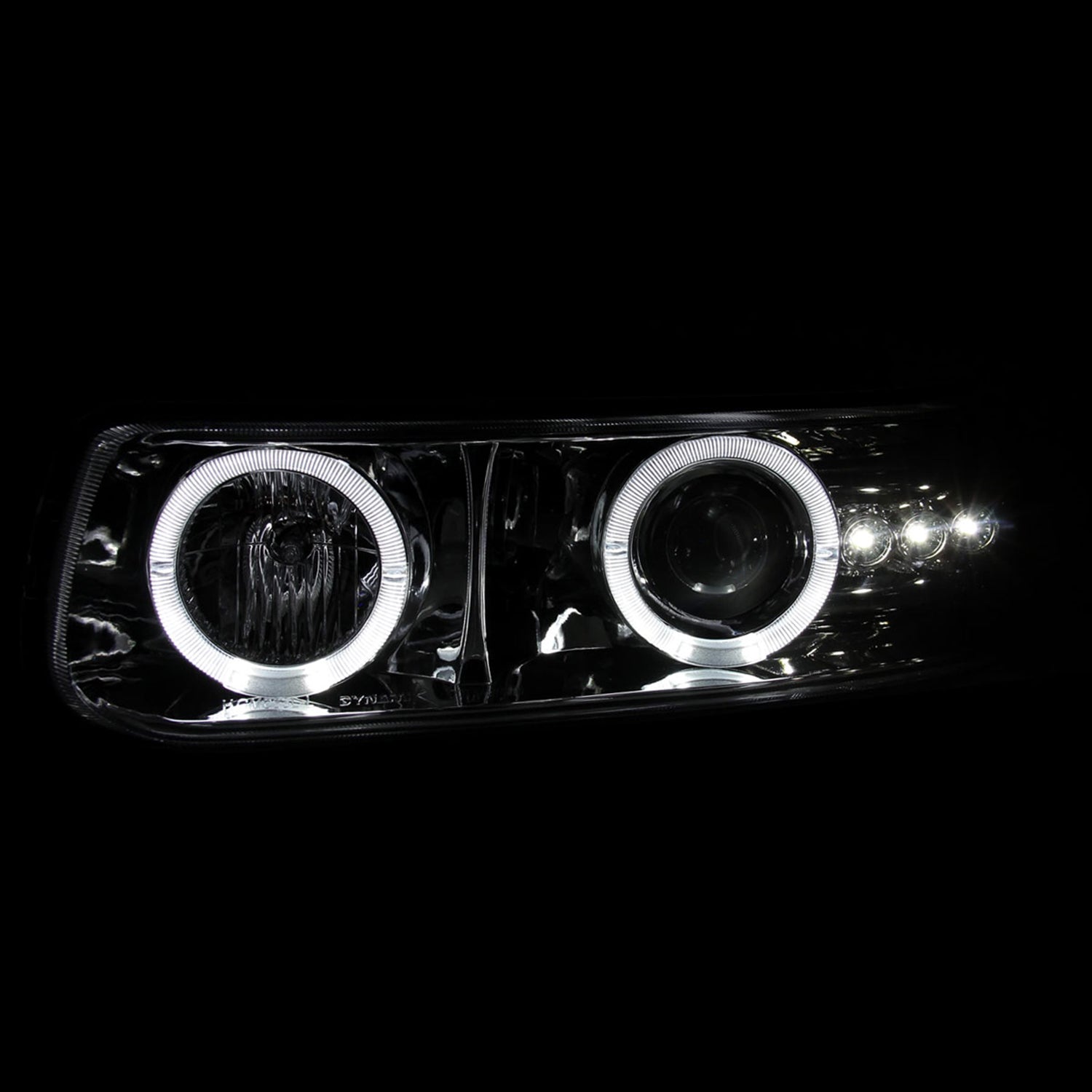1999-2002 Chevy Silverado/ Tahoe Suburban Headlights Bumper Lights Chrome