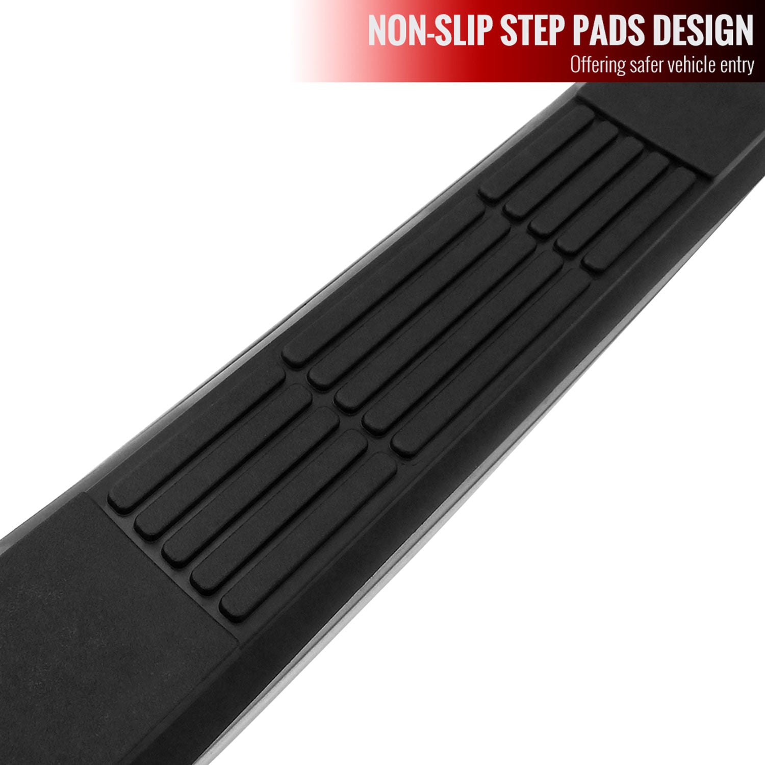 1999-2016 Ford F-250/350/450/550 SuperCrew 3" Chrome Steel Side Step Nerf Bars