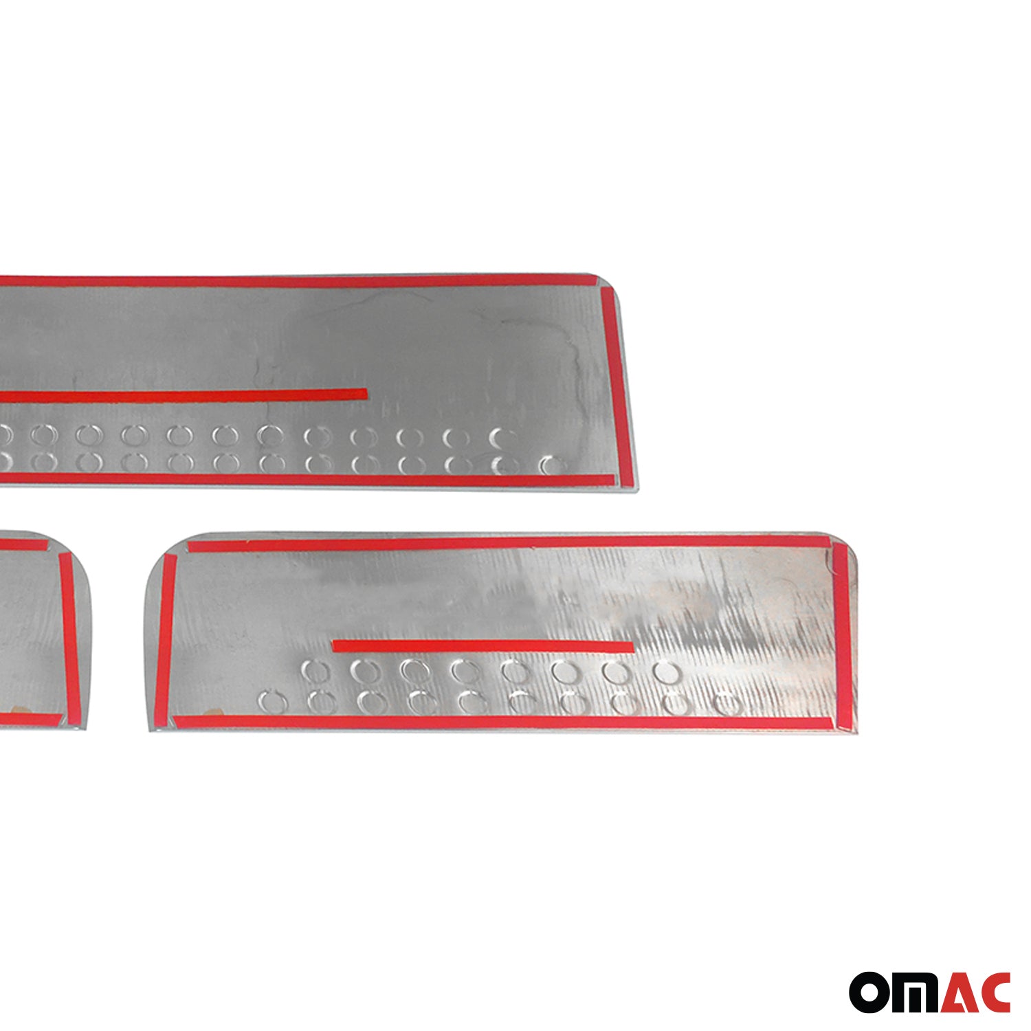 2006-2013 Mercedes Sprinter W906 Door Sill Scuff Plate Scratch Stainless Steel 3 Pcs