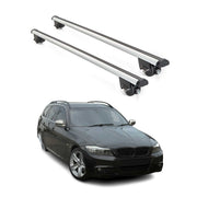 2005-2012 BMW 3 Series E91 Wagon Roof Rack Cross Bars Silver