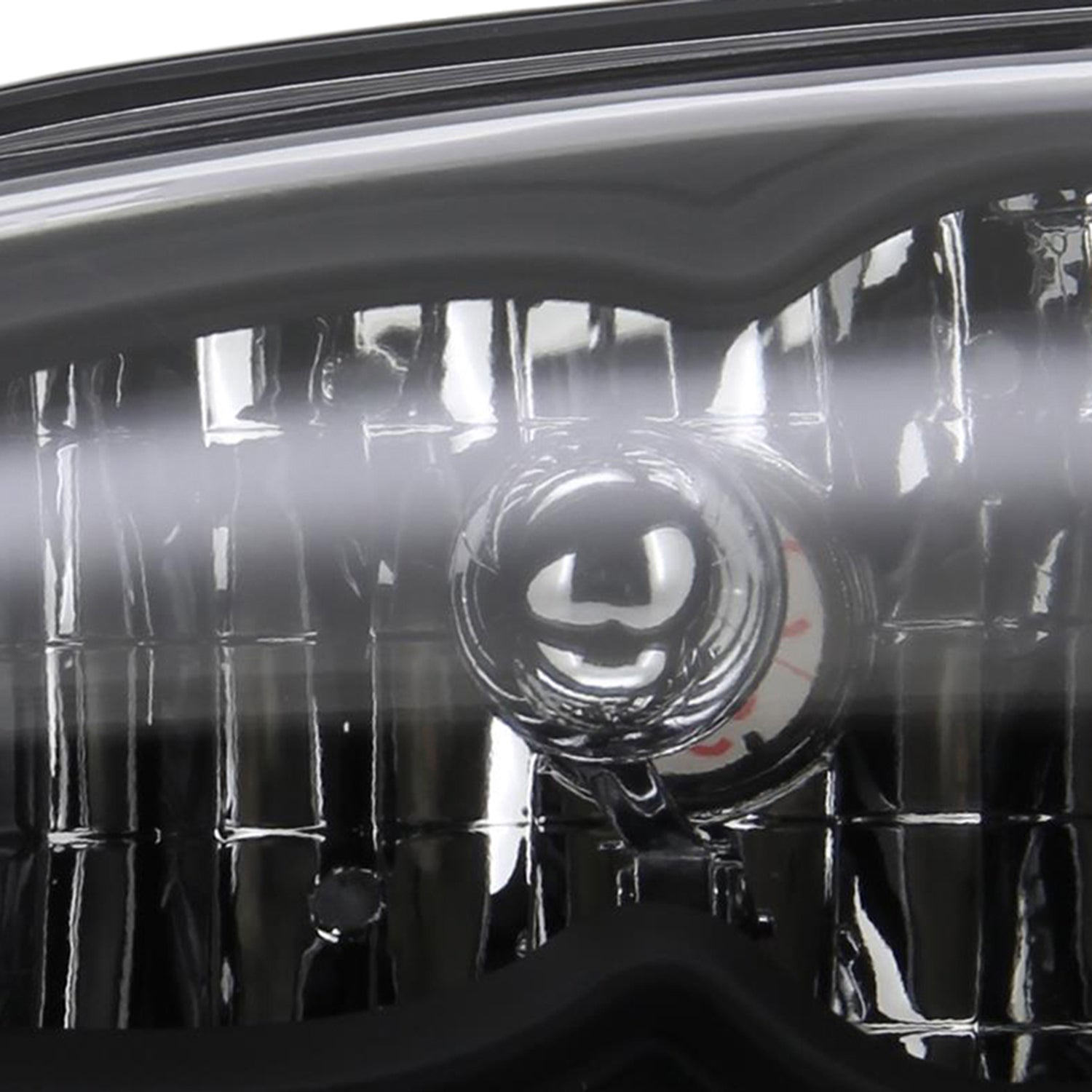 1994-1998 Ford Mustang Factory Style Headlights Matte Black/Clear Lens