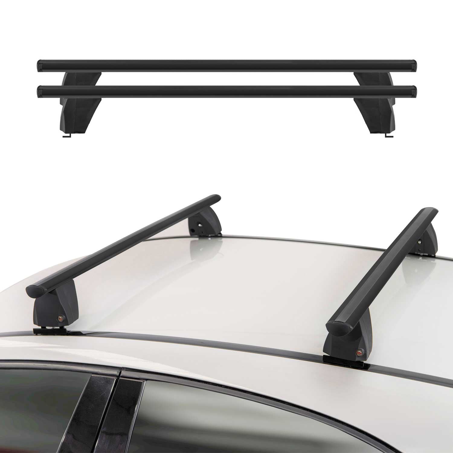 2017-2024 Maserati Levante Roof Rack Cross Bars Black