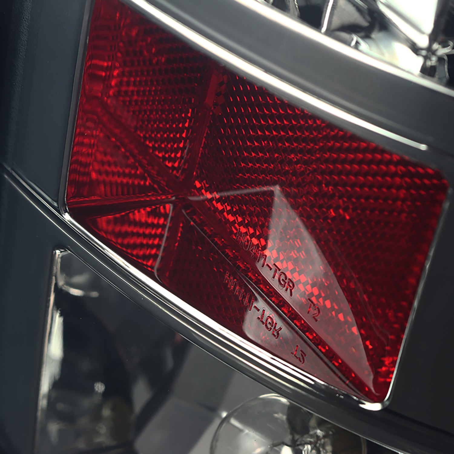 2007-2009 Dodge RAM LED Tail Lights Chrome Housing/Smoke Lens