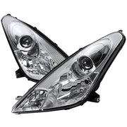 2000-2005 Toyota Celica Projector Headlights Chrome Housing/Clear Lens